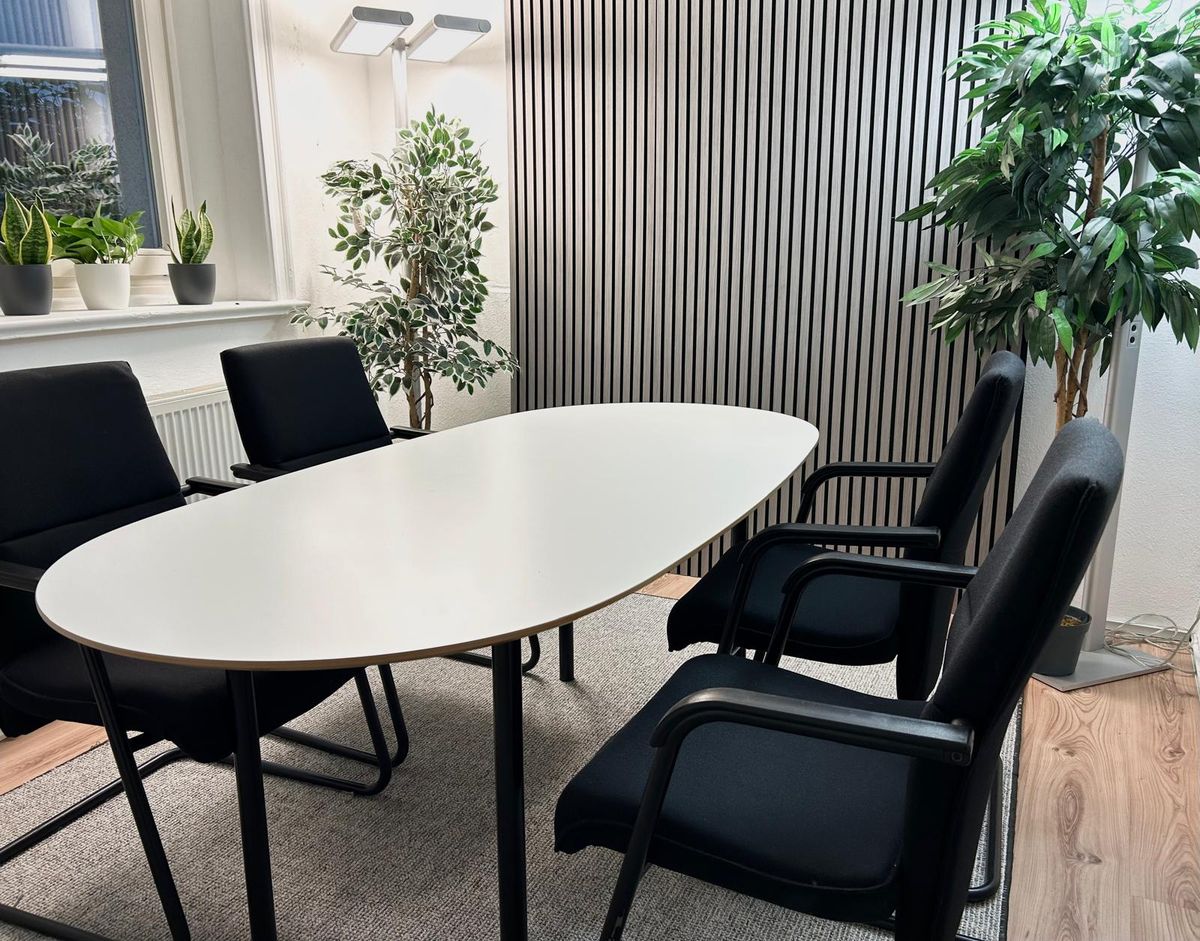 Meetingraum im Gründer Hub Hamburg